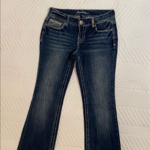 Amethyst Jeans, boot cut, size 7S, worn once